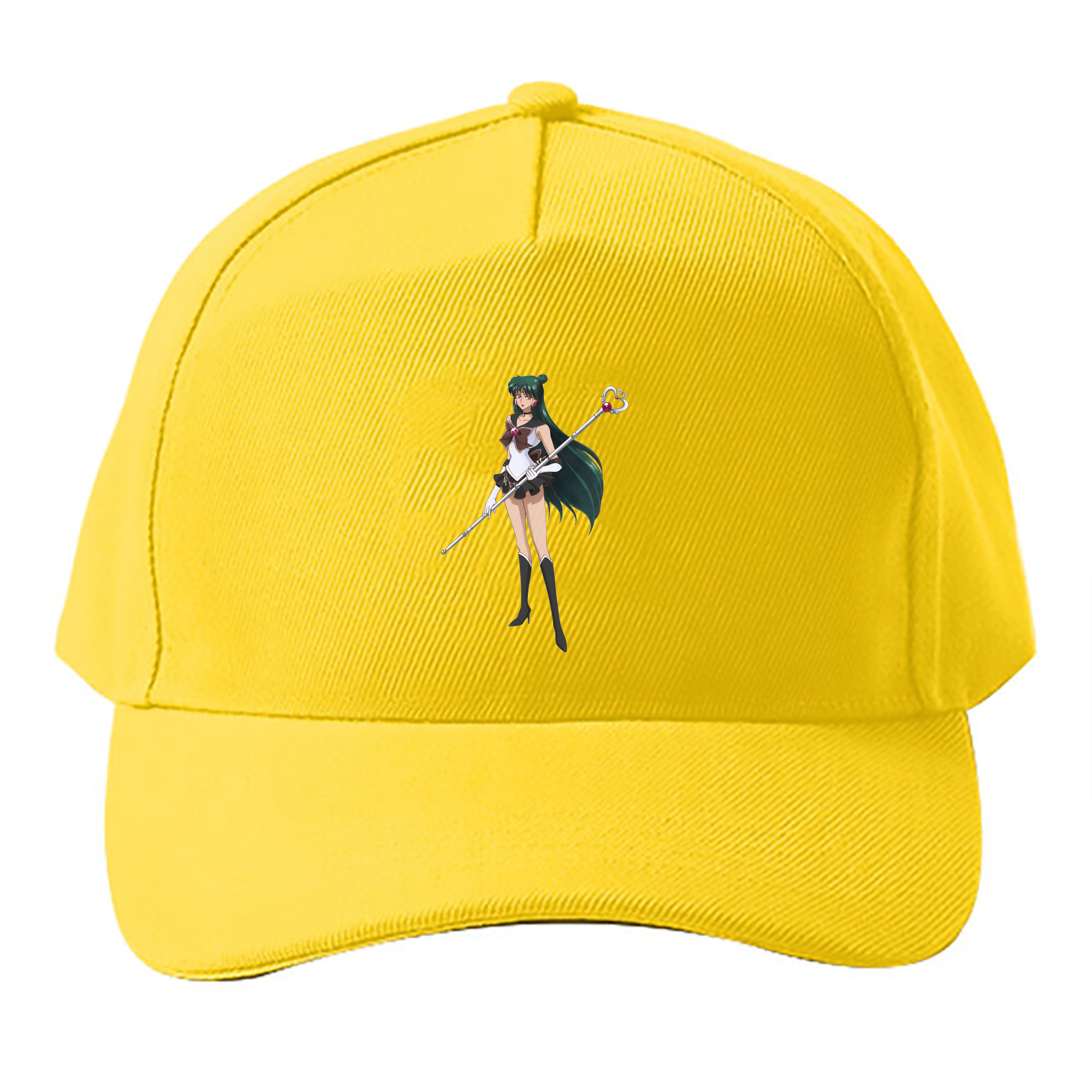 （画像用） 美少女戦士セーラームーン 冥王せつな Sailor Moon Meiou Setsuna ベースボールキャップ 綿100％ 男女兼用 帽子 スポーツ